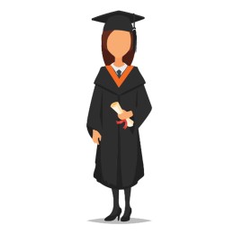 定製澳門大學學士科技學院(FST)畢業袍  黑色方帽黑色流蘇 橙色v領披肩 學士畢業袍生產商DA156 定製澳門大學學士科技學院(FST)畢業袍  黑色方帽黑色流蘇 橙色v領披肩 學士畢業袍生產商DA156